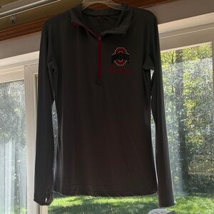 Ohio State Buckeyes Gray Quarter-Zip Pullover
